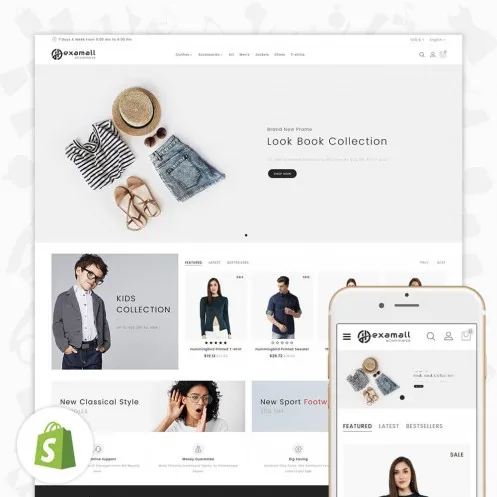 shopify ecommerce website, build shopify online store