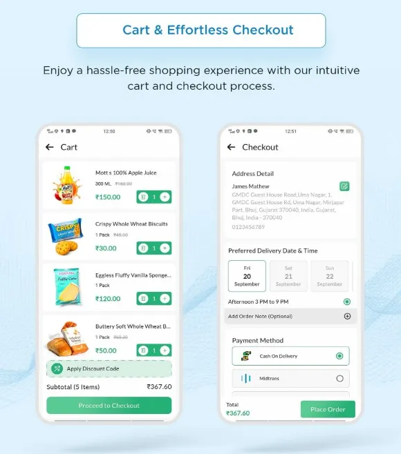 Online Multi Vendor Grocery Store, eCommerce Flutter Full App | Admin Panel | Web Version