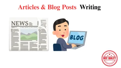 I will write an article on any subject, starting from 500 words