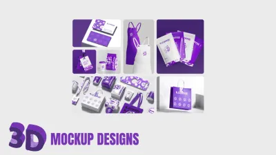 I will do realistic 3d product rendering and mockup designs