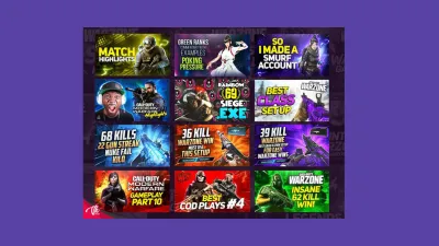 Amazing gaming youtube thumbnail Design